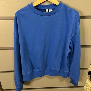 Blue sweatshirt
